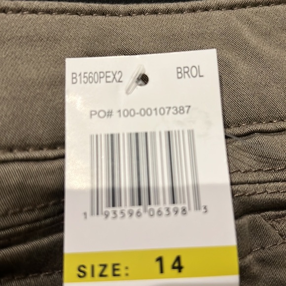 352 Democracy Brown BROL Straight Leg Pants Ab Solutions - Picture 7 of 12